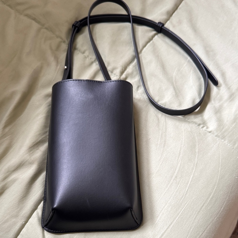 Uniqlo Faux Leather Mini Shoulder Bag / Leather Touch Mini Pochette